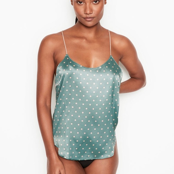 VICTORIA’S SECRET SATIN RACER BACK CAMI TOP - Picture 5 of 7